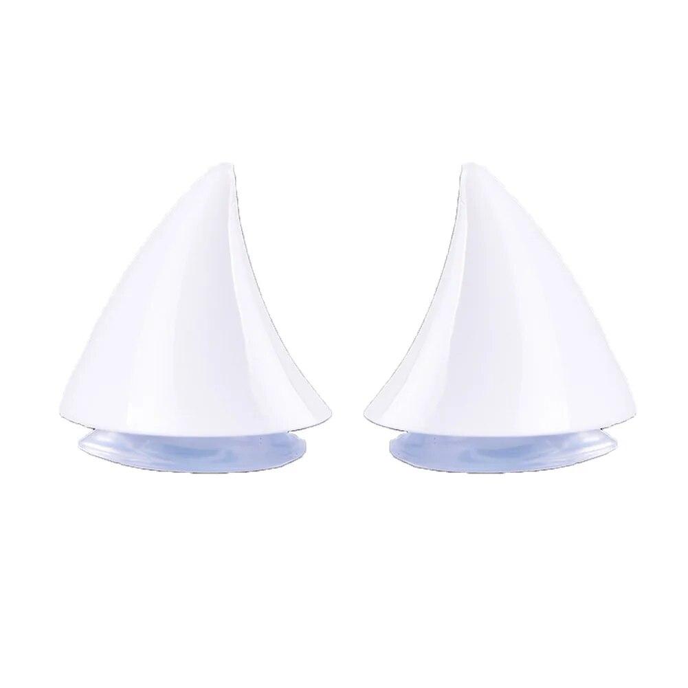 

2 шт., мотоциклетный шлем, милый угловой резиновый рожок, украшение для мотокросса, анфас, внедорожный шлем, украшение, мото автомобильные аксессуары белый