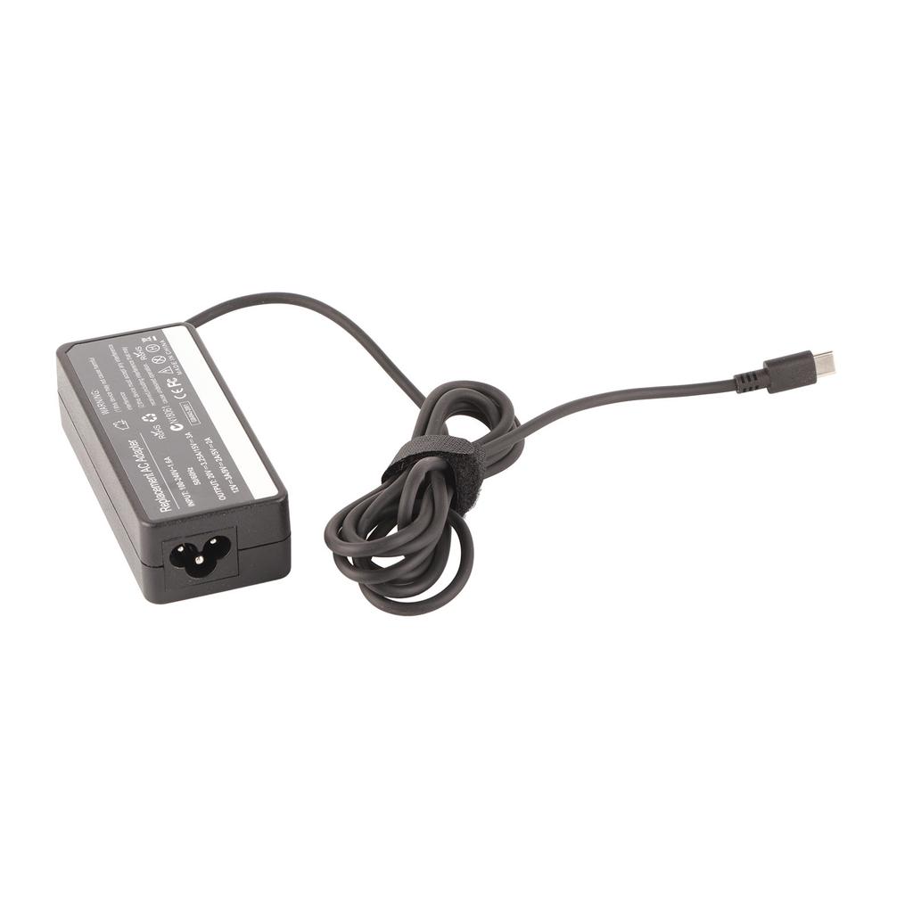 Laptop Power Adapter Safety Protection High Temperature Resistance Safe Stable USB C Power Adapter for Lenovo 100‑240V