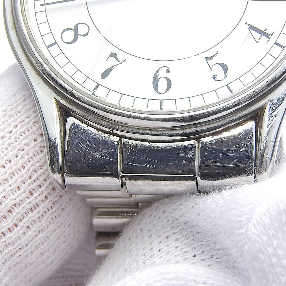 TIFFANY&Co. Classic Watches WhiteDial Stainless Steel Quartz Analog Display Unisex Used