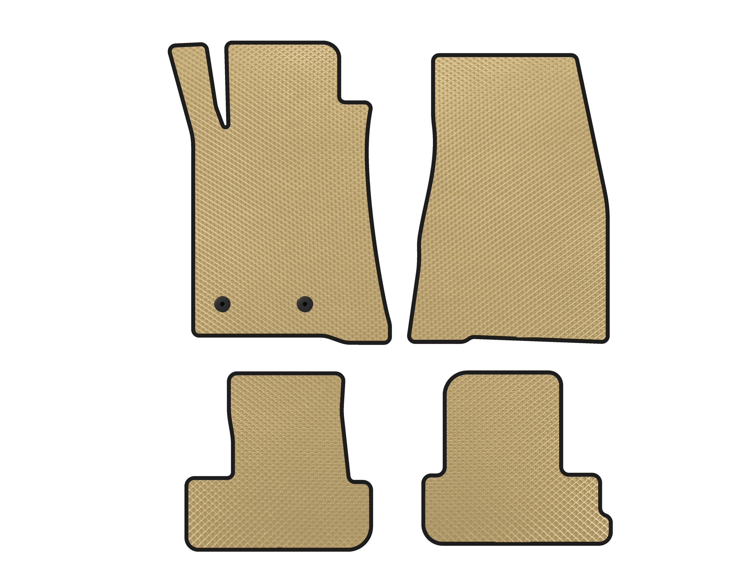 

EVA mats (2009-2014, GT, Convertible, Beige) for Ford Mustang