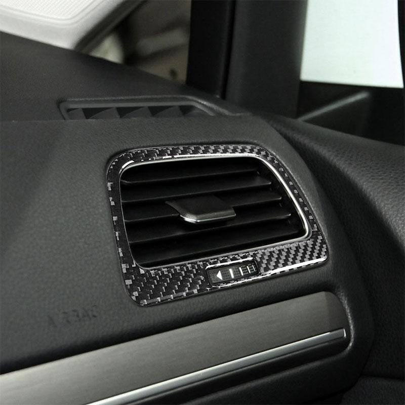 Black Car Interior Decoration Protection Carbon Fiber Sticker For Volkswagen VW Golf 7 MK 72014-2019 Auto Styling Accessories