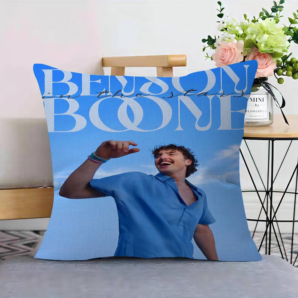 

Singer BBenson Boone Anime Pillow Cover for Bedroom Room and Living Room Sofa Decorative Cushion Cover 30X30cm