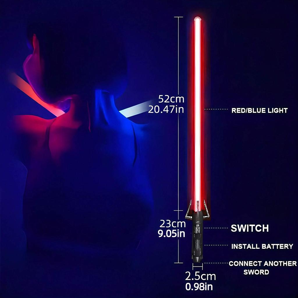 Holiday props sword Toy Scalable Star Light Sword Luminous Fluorescent Rod Laser Rod Children's Sword Toy War Gift Outdoor Toys