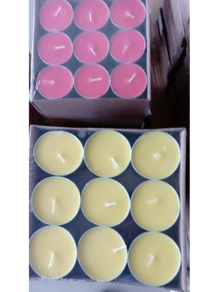 Aluminum Shell Plant Butter Candle Lamp - 8, 12, 24 Hours Burn Time