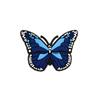 New 1PCS Butterfly Shoe Charms Summer Shoes Decorations Jeans for Girl Boy Designer Women Shoes Accessories for Shoes Charm Pins