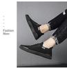 Men's Summer Breathable Knitted Flat Shoes - Lightweight, Soft Sole, Casual Sports Mesh Sneakers