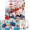 Multicolored Domino Train Set With Sound For Kids Educational Building Toys