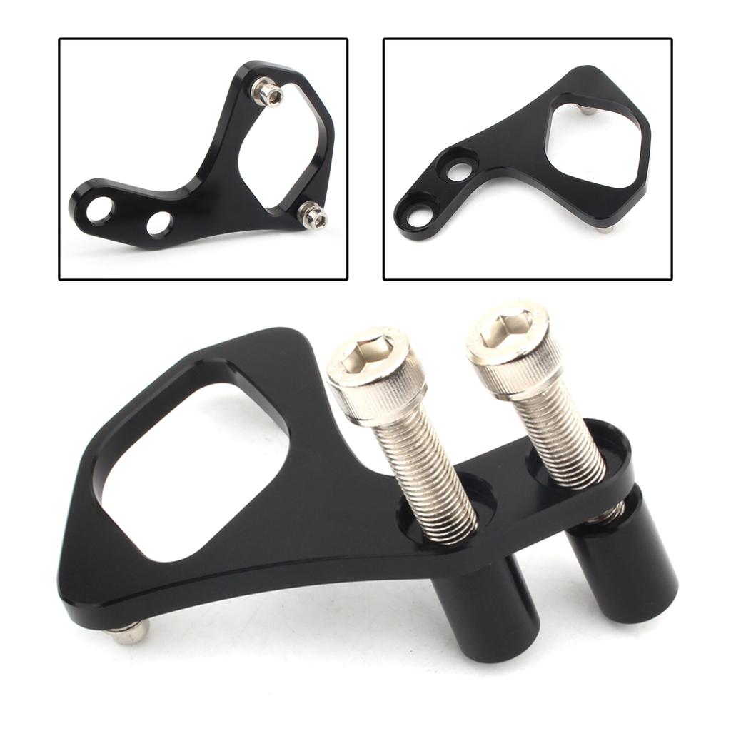 Ignition Key Relocation Bracket Black A For Tr Bonneville Scrambler T100 01-15