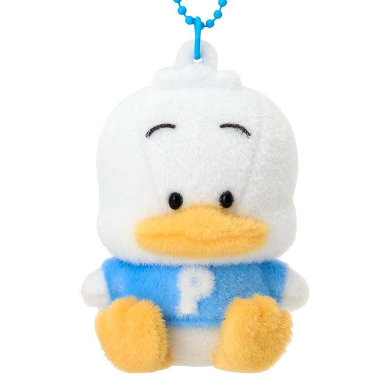 Sanrio Pekkle the Duck Flocked Mascot Holder Japan NEW Sanrio Characters