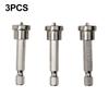 Plasterboard Drywall Bit Screwdriver Bit Drill Batch Woodworking Tools 25/50mm 3pcs Electric Drill Bits Positioning Batch Head