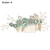 Romantic Bride Hair Jewelry Wedding Bridal Clips Flower Hair Pin Hair Combs Leaves Tiara
