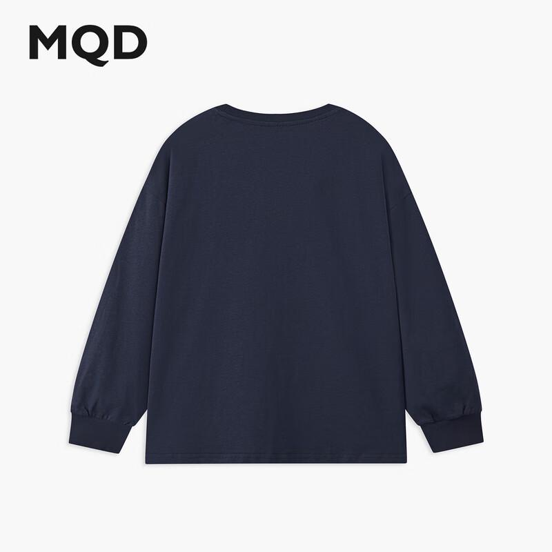 

MQD Girls Letter Print Round Neck Sweatshirt 130