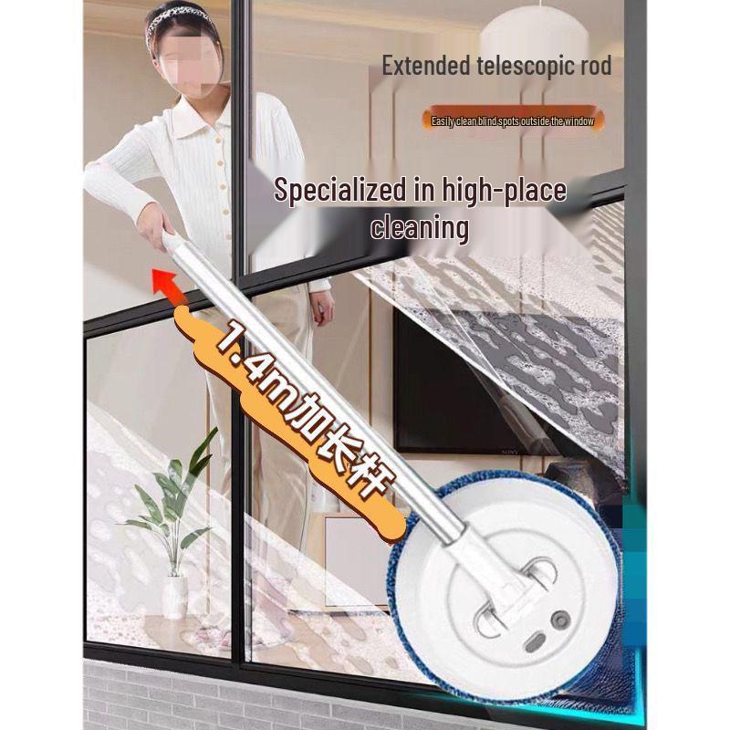 Wireless Electric Window and Glass Cleaning Robot for Home and Car
