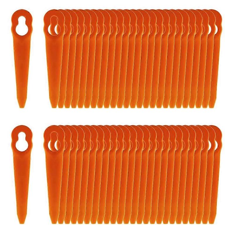 100Pcs for STIHL Polycut 2-2 ABS Cutting Blades Lawn Mower Replacement Parts