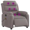 VidaXL Electric Reclining Massage Armchair, Relaxation Chair with Backrest, Seat with Armrests, TV Armchair of 3204976
