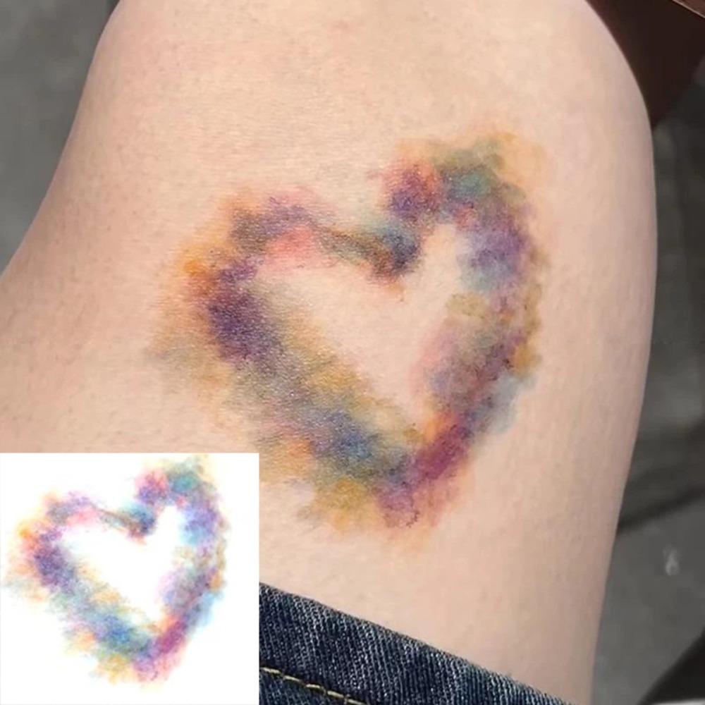 1/4Pcs Realistic Wound Bruising Temporary Tattoos 3D Scar Tattoo Sticker Special FX