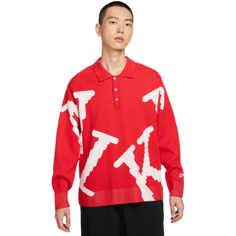Nike Men s Casual Long-Sleeve Knit Shirt L