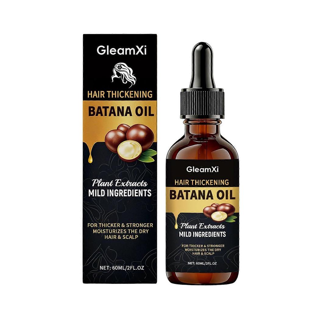Gleamxi Batana Hair Care Oil - Gentle And Smooth Hair Nourishing Oil For Soft And Voluminous Hair