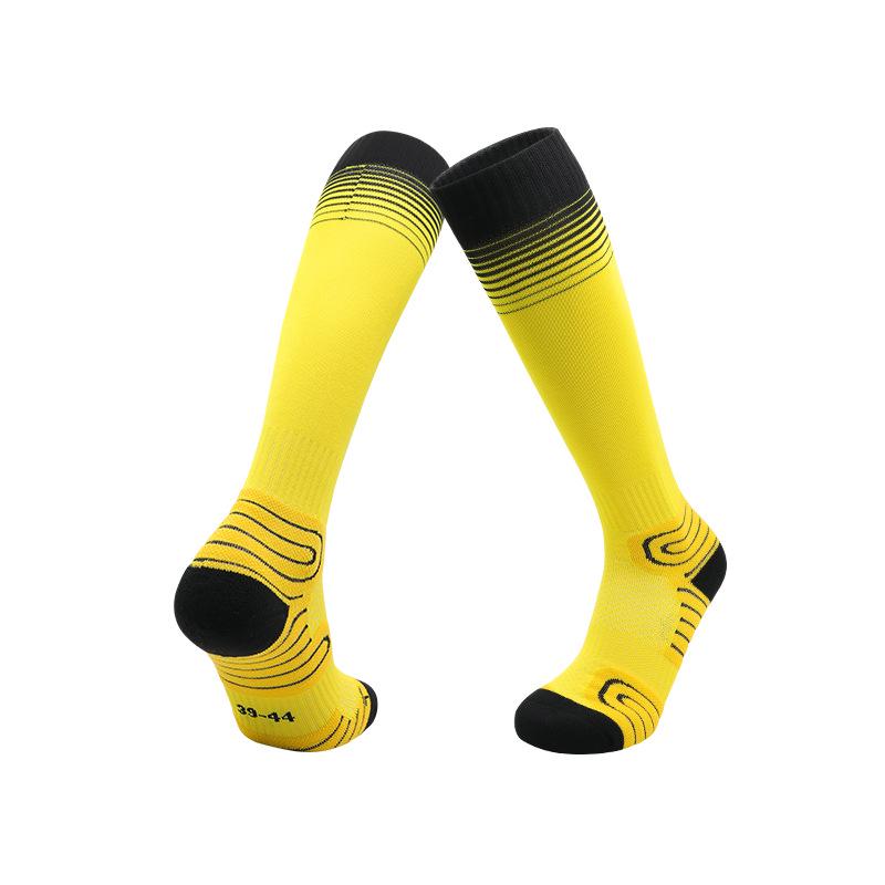Summer Breathable Non-slip Professional World Cup Football Training Socks with Shock Absorption