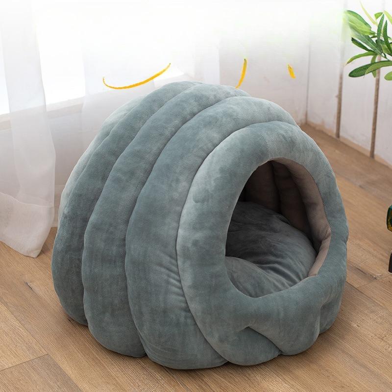 Cat litter, universal in all seasons, fully enclosed design, pet litter, house type, non-biting kennel, thickened and warm