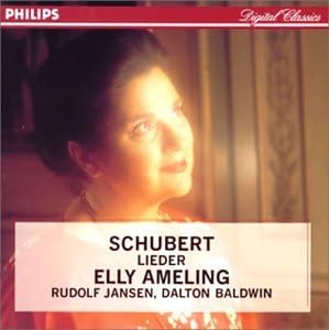 CD AMELING (ELLIE), SCHUBERT, BALDWIN  - Schubert: Songs  PHCP10548 philips Japan Classical Used