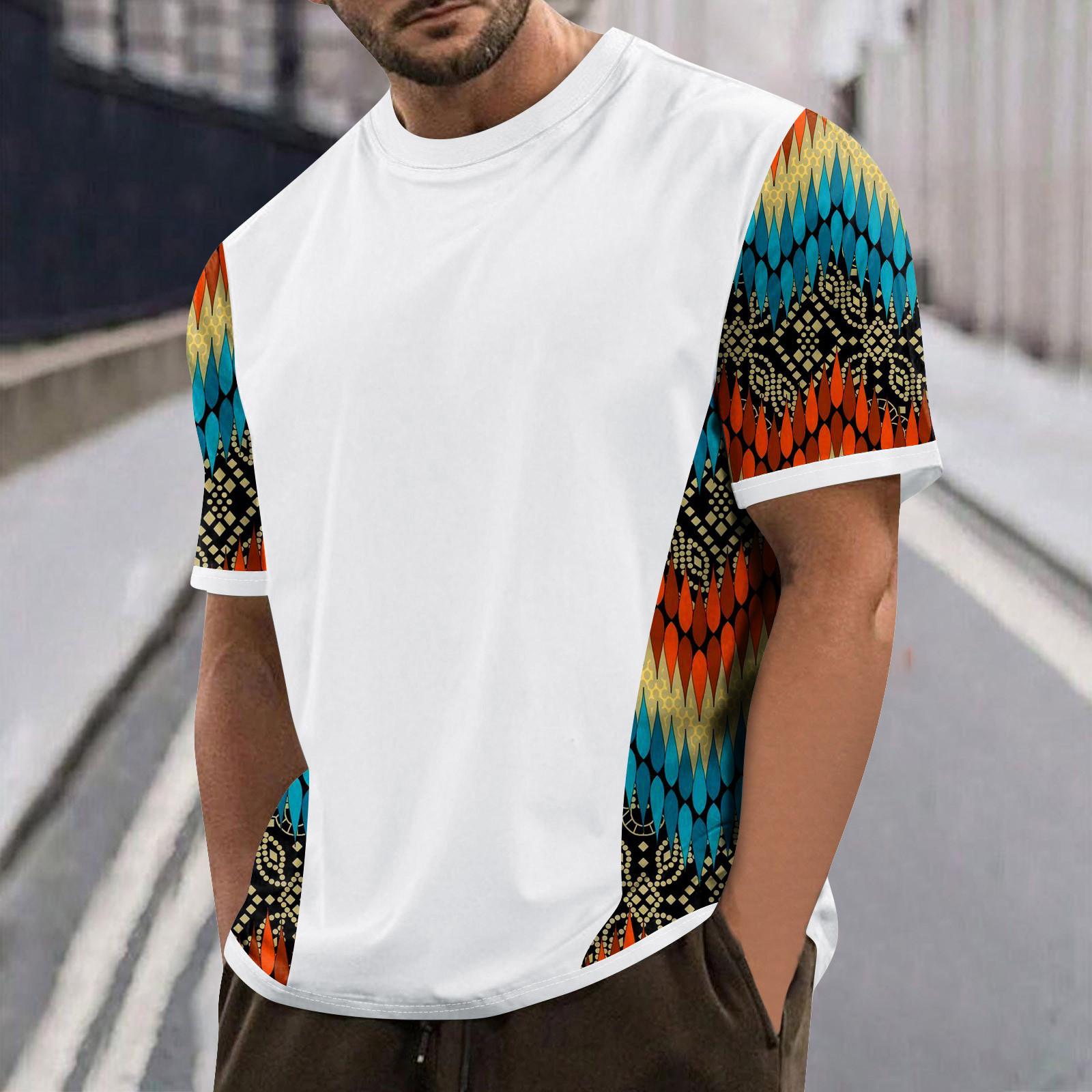 

Мужская футболка Футболки с графическим текстом Pool3D печать Уличная повседневная одежда с короткими рукавами и принтом Базовая одежда XL белый