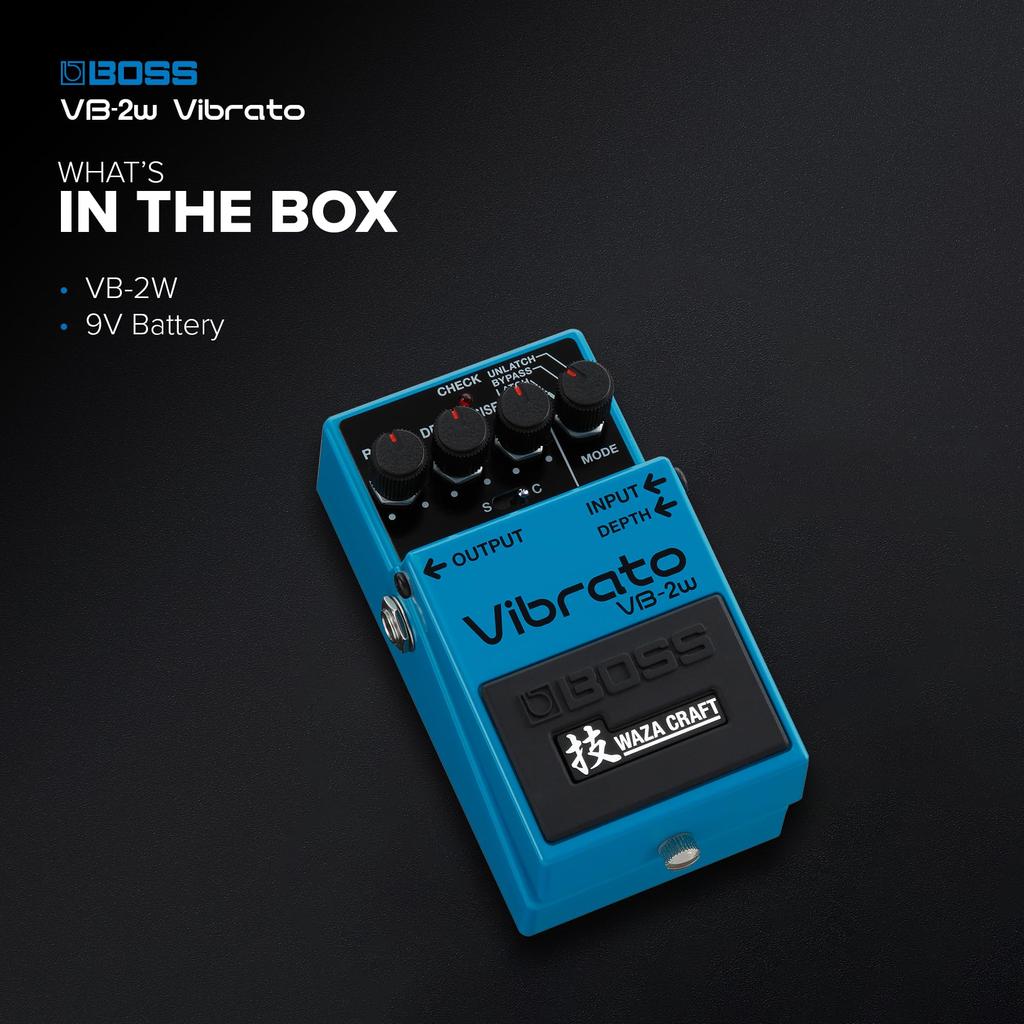 BOSS Vibrato WAZA CRAFT series vibrato VB-2W