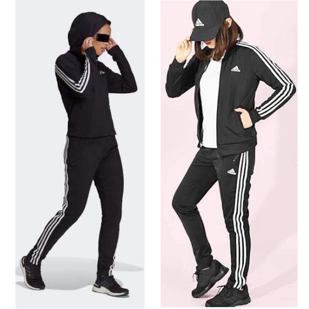 Adidas Energize Størrelse S Topp og Bunn Svart Treningsdress, Dame, (Høyde 152-158cm), Sett, Trøye, H67030,