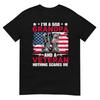 Im A Dad Grandpa And Veteran Papa Grandpa Fathers Day Unisex Tshirt
