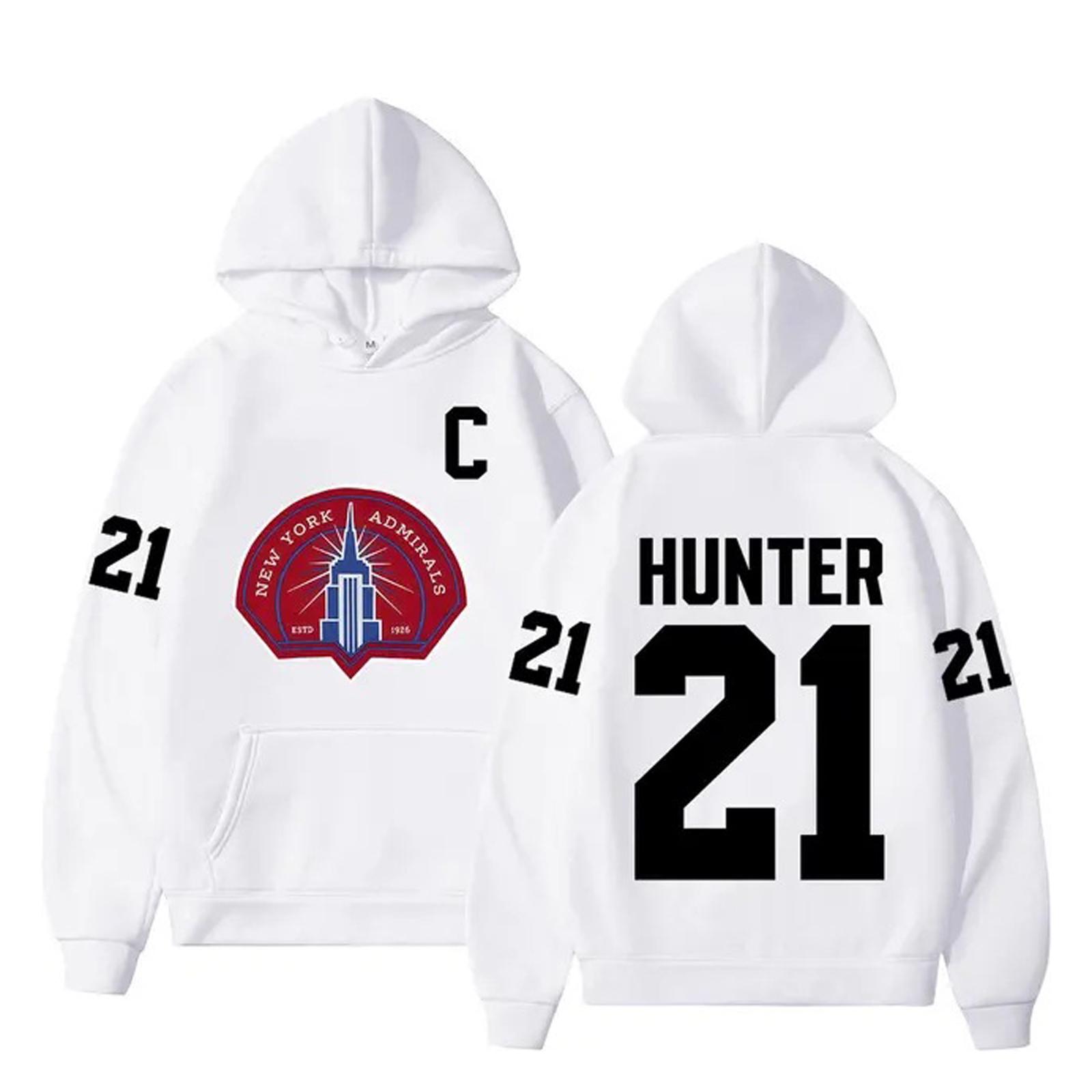 Women s Casual Printed Neck Hooded Sweatshirt XL белый 2480₽