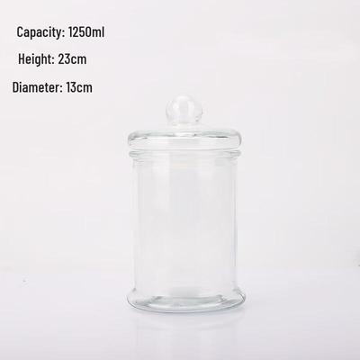 Zhishi Runde Glas Vorratsbehälter Set