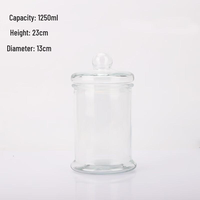 Zhishi Round Glass Storage Canister Set