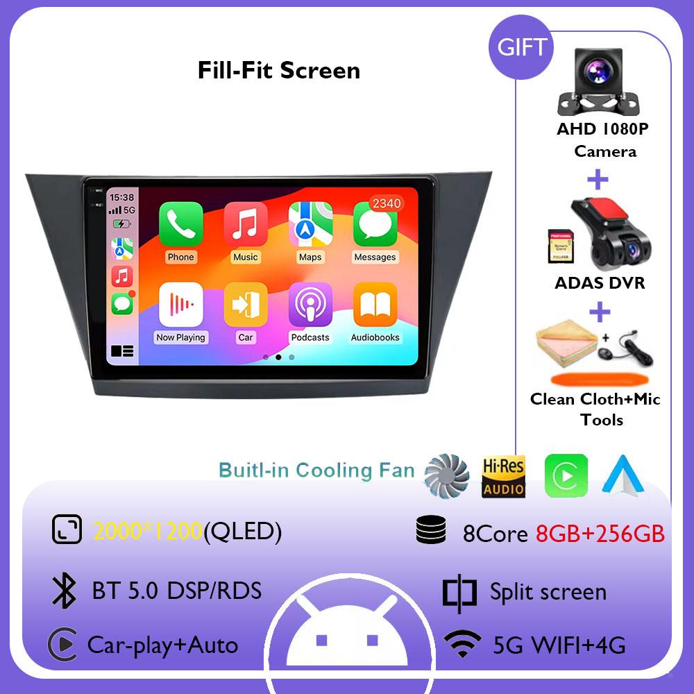 Radio auto Android 14 Pentru Toyota Prius Plus V Alpha 2012 - 2017 LHD Player Multimedia Navigație GPS DSP Carplay Auto Stereo