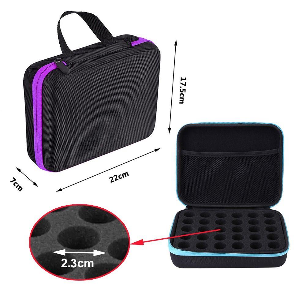5ml 10ml 15ml Nail Polish Storage Bag Hard Shell Roller Bottles Storage  Travel Essentials