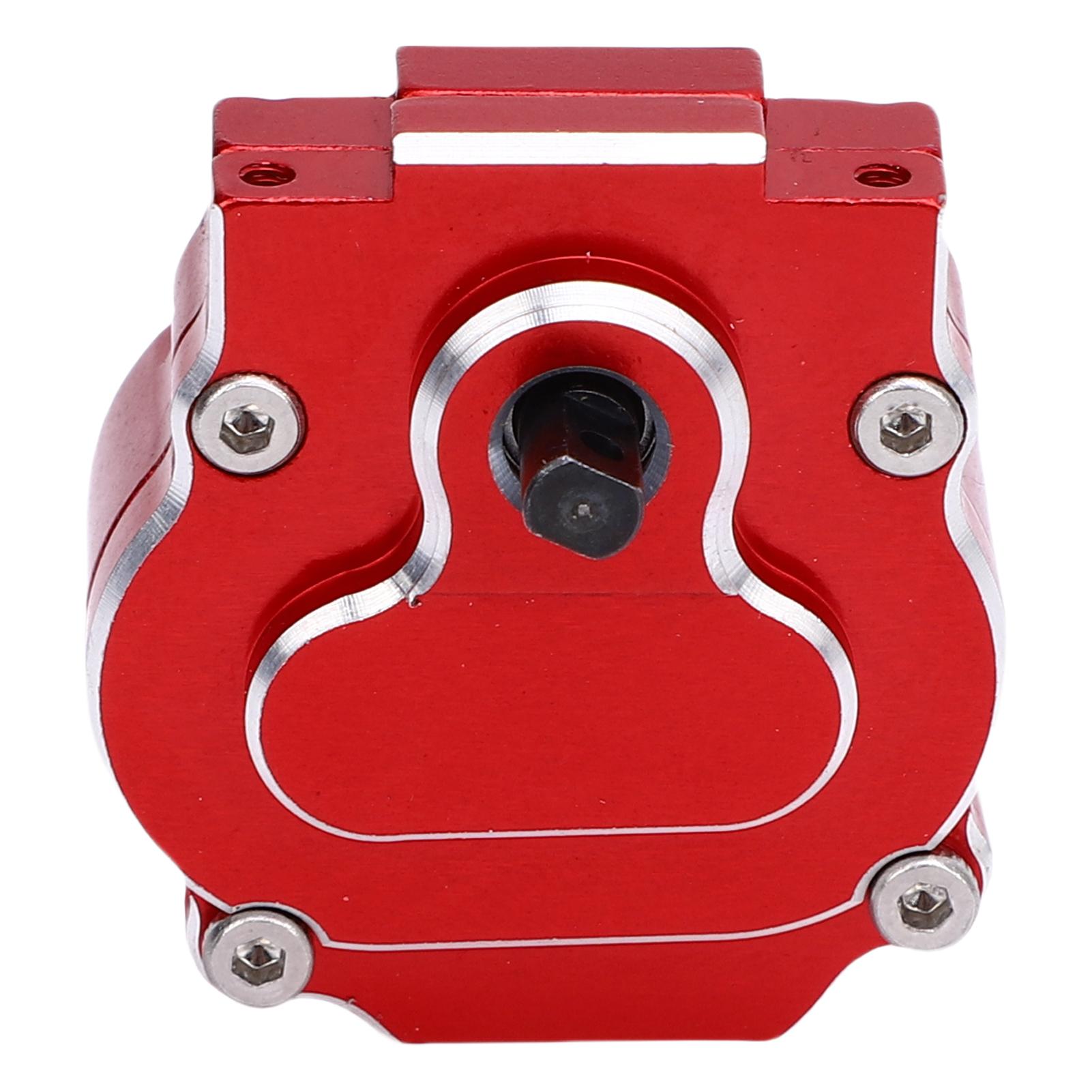 

24:1 Complete Transmission Gearbox CNC Aluminum Alloy Replacement for Redcat Ascent 18 1 18 RC Crawler Car Upgrade Part Red червоний