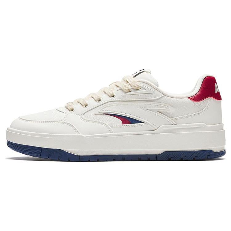 New Anta 982 Low Top Skateboard Shoes Men's Ivory 112348067-3
