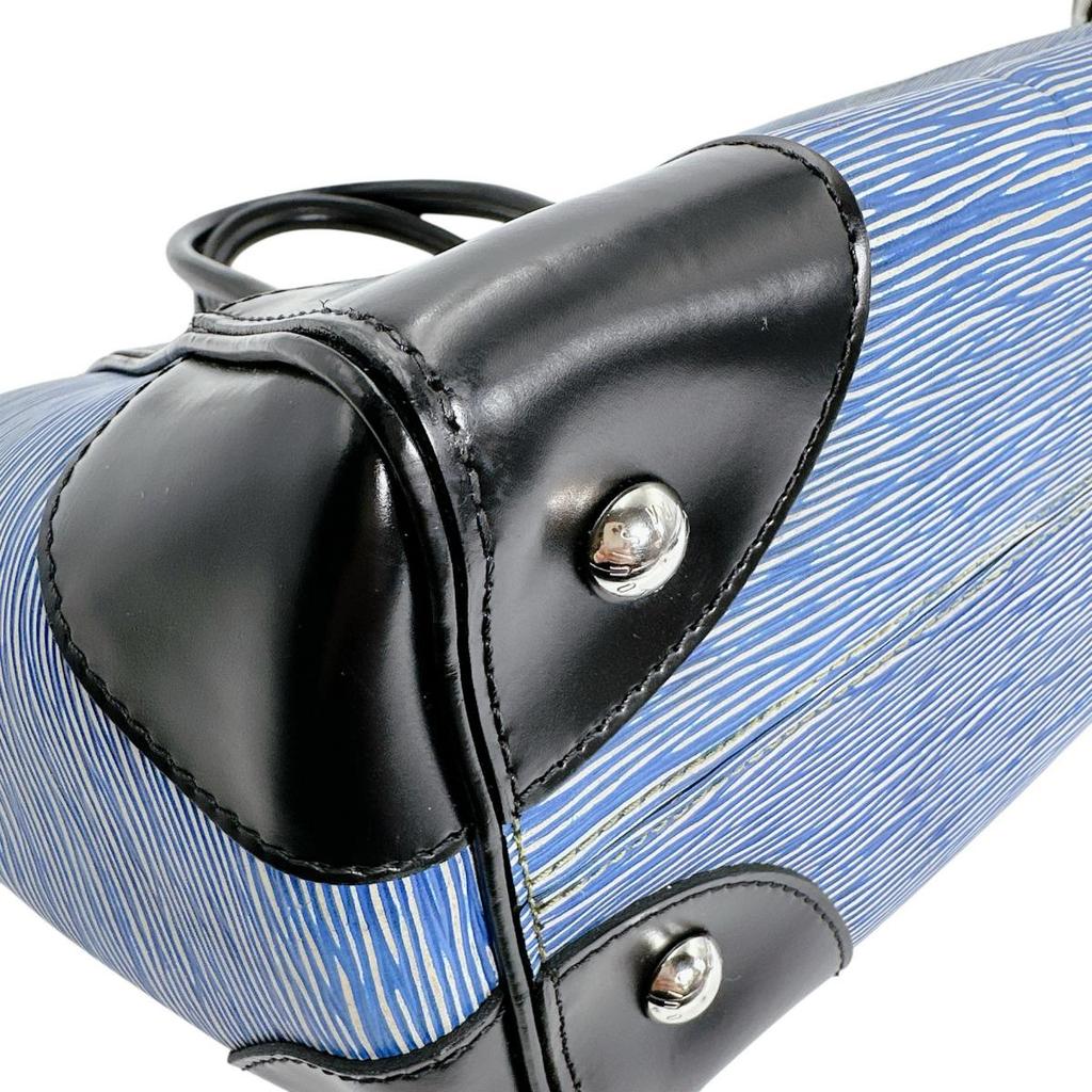 LOUIS VUITTON Epi Phoenix PM Handbag Epi Leather blue unisex M56025 Used