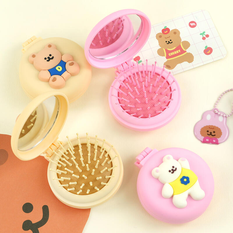 PINKFOOT Dancing Bear Mirror Brush