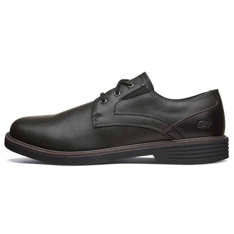 Skechers Matlo Повседневная деловая обувь Мужские кроссовки Черный 66438-BBK 41
