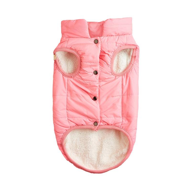 Pet Dog Cotton Jacket for Small & Medium Dogs - Retrievers & Teddies
