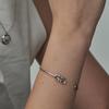 GEIGER Jewelry Signature Simple Bangle Silver Bracelet GISVBB003