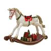 Rocking Horse Statue Collectible Decor for Festival Anniversary Bookshelf