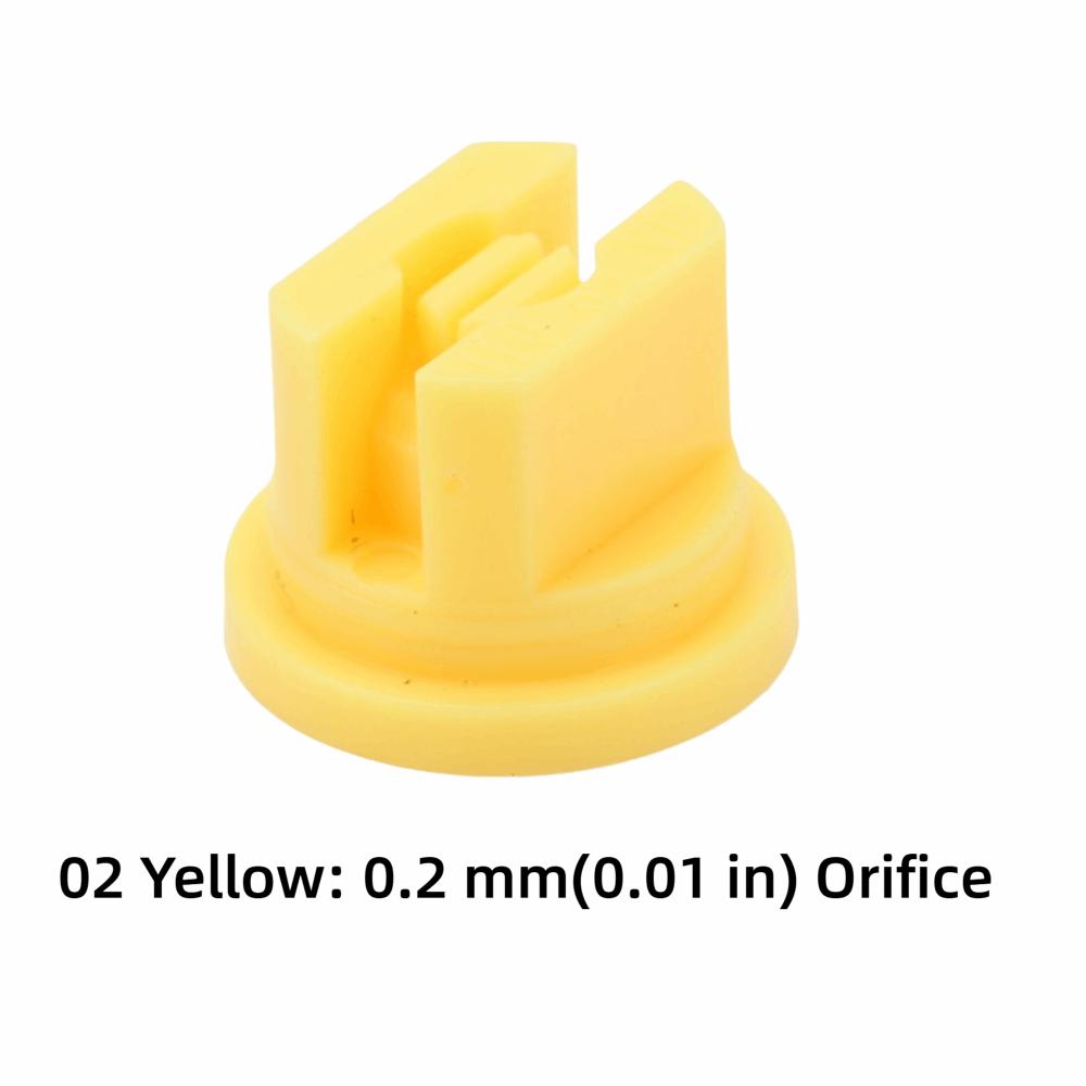 20 Pcs Uniform Spray Distribution Agricultural Spray Nozzle Plastic Spray Tip Dust Control Work