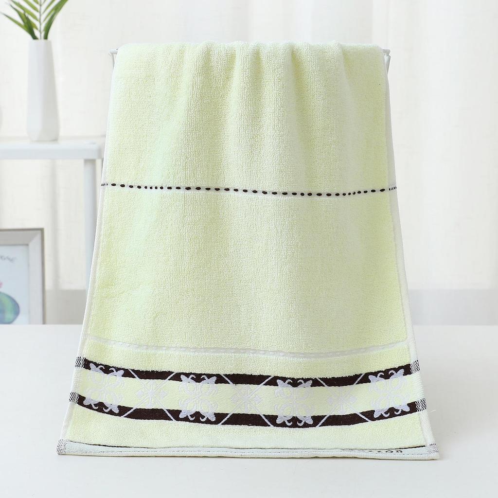 Embroidered Pure Cotton Face Towel – Thick, Absorbent, Gift-Ready