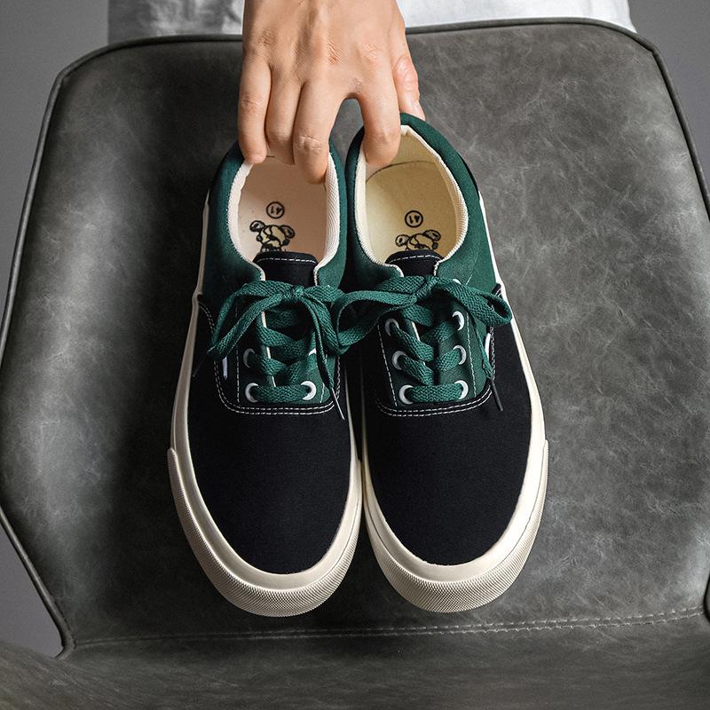 Niche Guochao Nové plátěné boty Pánský trend Prodyšné ležérní látkové boty Trend Všestranné plátěnky Nízké tenisky Letní boty pro páry