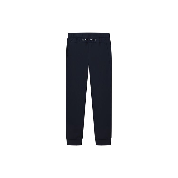 Fila Solid Color Knitted Jogger Pants Men Bottoms Royal-Blue A11M221612F-NV