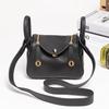 New Mini Lindy Bag 19cm (NO LOGO) Genuine Leather Boston Bag Real Cowhide Fashion Versatile Women Single Shoulder Crossbody Handbag
