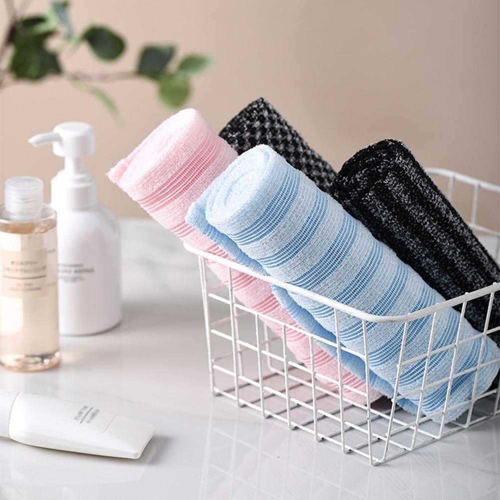 Exfoliating Back Scrubber Exfoliating Body Brush Back Washer Back Scrubber Towel for Shower