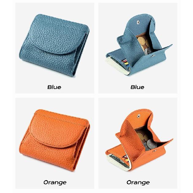 Натуральная кожа RFID ID Кредитный банк Держатель для визитных карточек Коровья кожа — фото 9