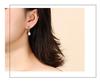 S925 Sterling Silver Pearl Stud Earrings - High-End French Dangle Earrings for Women, Perfect Christmas Gift for Girlfriends